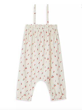 Bonpoint Sorbet Cherry Romper, 12m